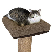 Tiragraffi e cuscino per gatti Kitty City Sisal Post