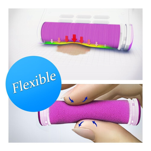Emjoi MicroPedi 3D POWER Callus Remover Twice as effective  with unique 3D Motion 2