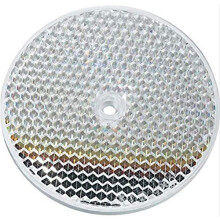 Zilverkleurige platte reflector van acryl voor gebruik met gepolariseerde retroreflecterende foto-elektrische sensoren Superkwaliteit Made in Germany