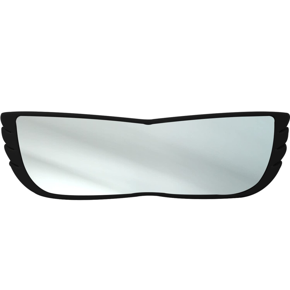Angel View Wide-Angle Rearview Mirror As Seen On Tv Convex Car Mirror Installs In Seconds And Fits Most Cars Suvs & Trucks Holiday Gift Black 097298156571