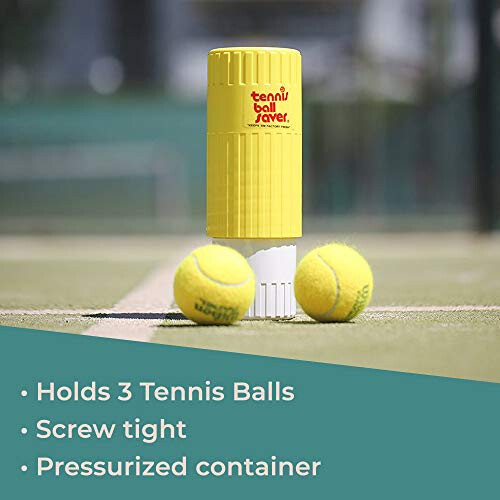 Gexco Tennis Ball Saver - Αποθήκευση Πιέσεως για Μπάλες Τένις 2
