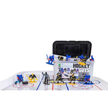 Kaskey Kids NHL Hockey Guys Rangers vs Bruins - Inspirerer b?rns fantasi med uendelige timer med kreativt ?bent spil inkluderer 2 hold og tilbeh?