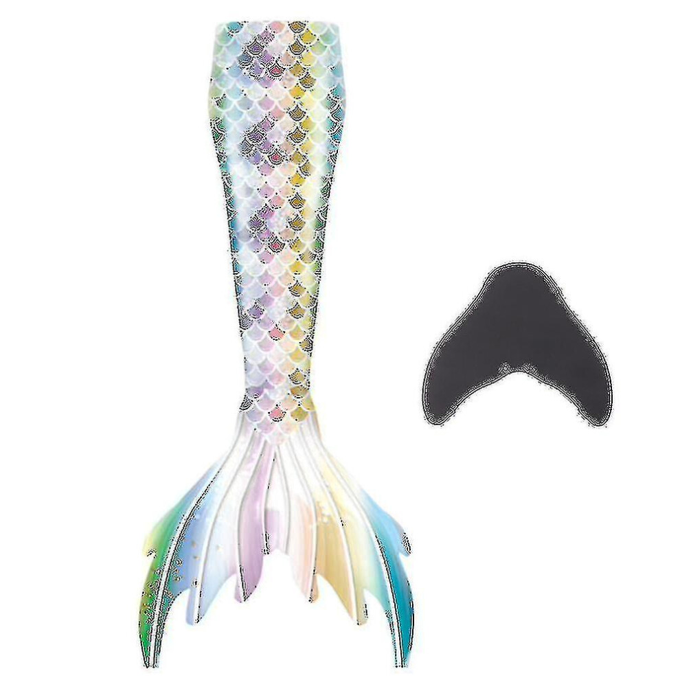 (Kids Mermaid Tails Compatible With Swimming) Kids Mermaid Tails Compatible With Swimming