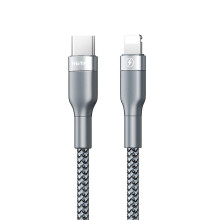 (Silver) Iphone Cable Pd Fast Charge Cable Type-c Cable
