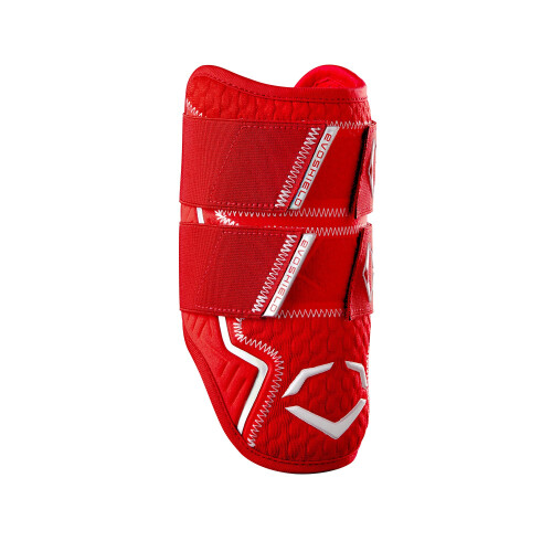 EvoShield Pro-SRZ 2.0 Batter's Double Strap Ellenbogenschutz  Scharlachrot, Gre L