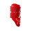 EvoShield Pro-SRZ 2.0 Batter's Double Strap Ellenbogenschutz  Scharlachrot, Gre L 4