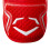 EvoShield Pro-SRZ 2.0 Batter's Double Strap Ellenbogenschutz  Scharlachrot, Gre L 5