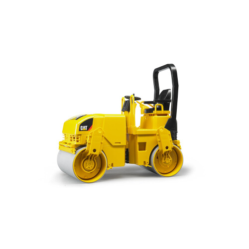 Bruder Bruder Toys - Ρεαλιστικό Όχημα Συμπιεστή Άσφαλτου CAT με Αρθρωτή Διεύθυνση - Ηλικίες 3+ 1