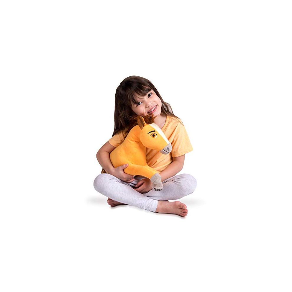 Franco Kids Bedding Super Soft Plush Cuddle Pillow Buddy  One Size  Spirit Riding Free Horse