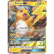 Pokemon – Raichu-GX – 29/73 – Ultra rzadkie