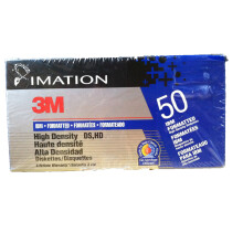 Imation 3.5"" Diskettes 3M IBM Formatted High Density DS HD 1.44MB B