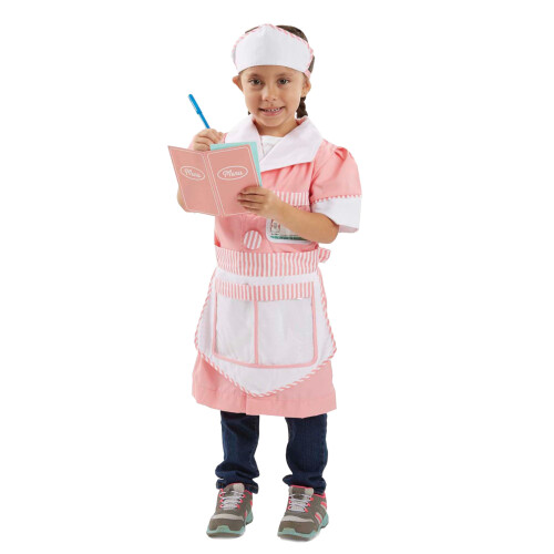 Melissa & Doug Melissa & Doug servitris rollspel (FFP) rosa 2