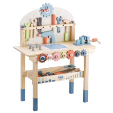 Toywoo Tool Bench for Kids Toy Play Workbench Wooden Tool Bench Workbench With Tool