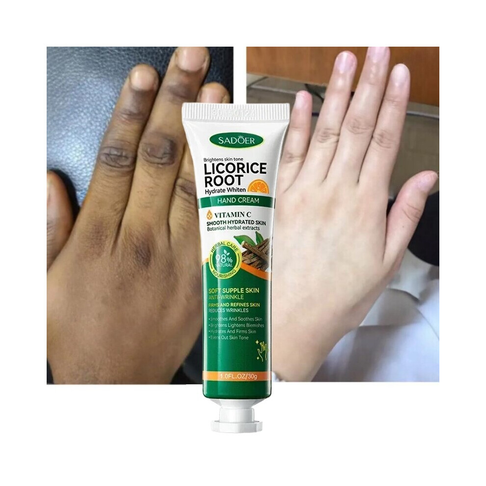 Fast Whitening Dark Knuckles Hand Cream Brighten Moisturizing Intense Stains Remover Melanin Corrector Products hand Skin Care