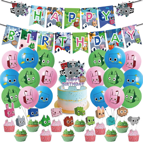 unique Party Balloon Happy Birthday Banner - Shop Party decor at H-E-B