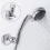 Adjustable Shower Rack Suction Cup Type Lotus Canopy Bracket Handheld Shower Head Bathroom Nozzle Fixed Base 4