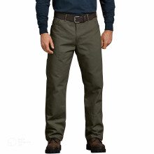 Dickies Men's Big-Tall Relaxed Fit Duck Jean  Moss  46x32