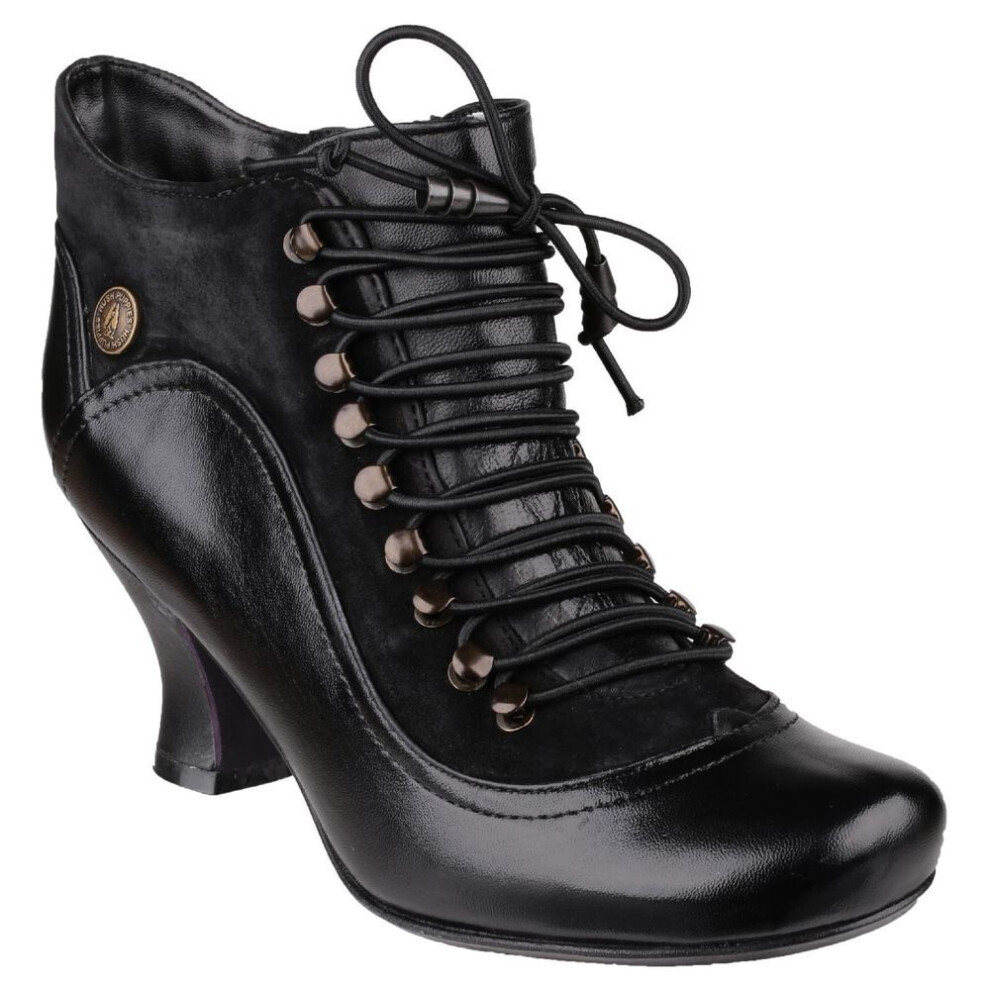 (black, 5 UK) Hush Puppies Womens/Ladies Vivianna Lace Up Boots