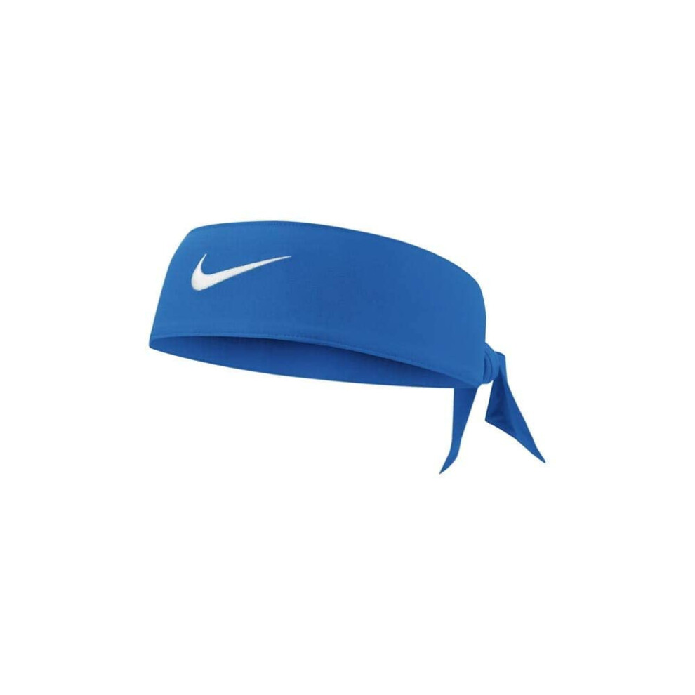 NIKE One Size dri-fit Head tie  Game Royal/White  One Size