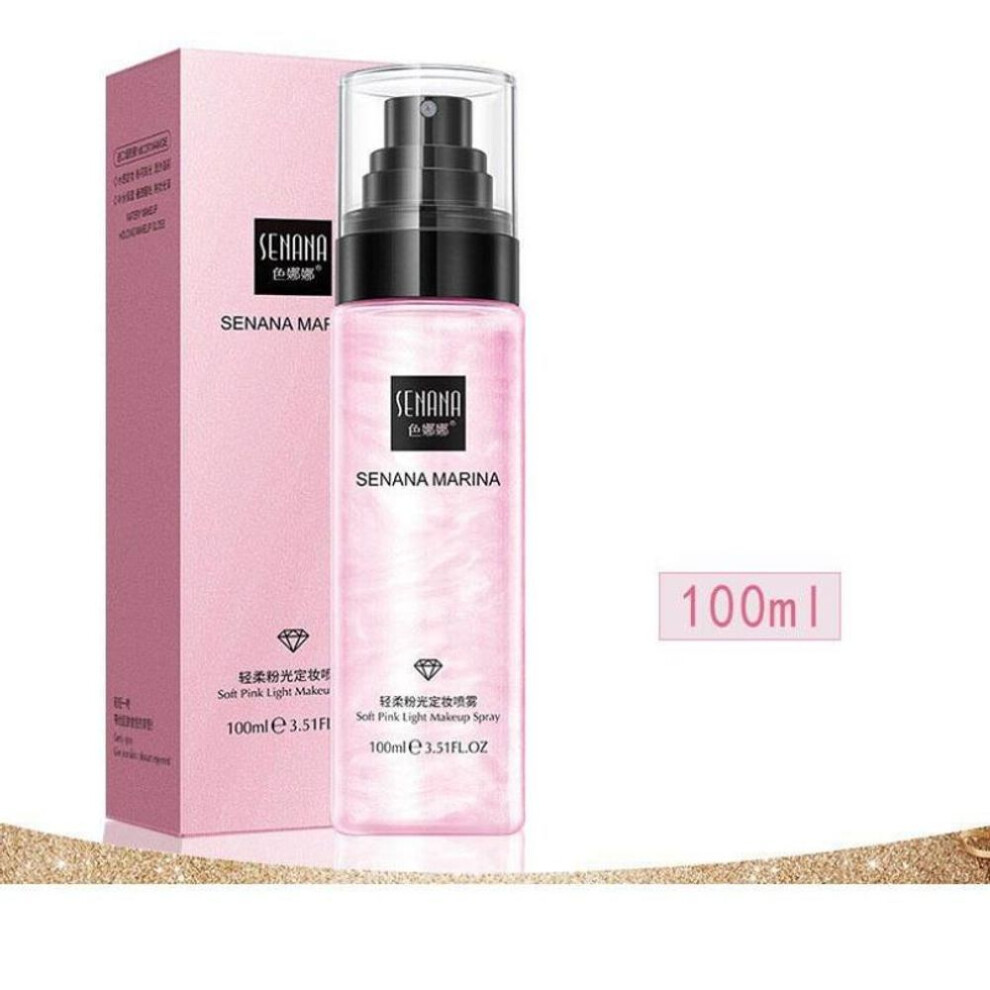 (pink) Senana Quicksand Setting Spray Oil Control Moisturizing Long-lasting Makeup Setting Spray Quick Makeup Setting Moisturizer
