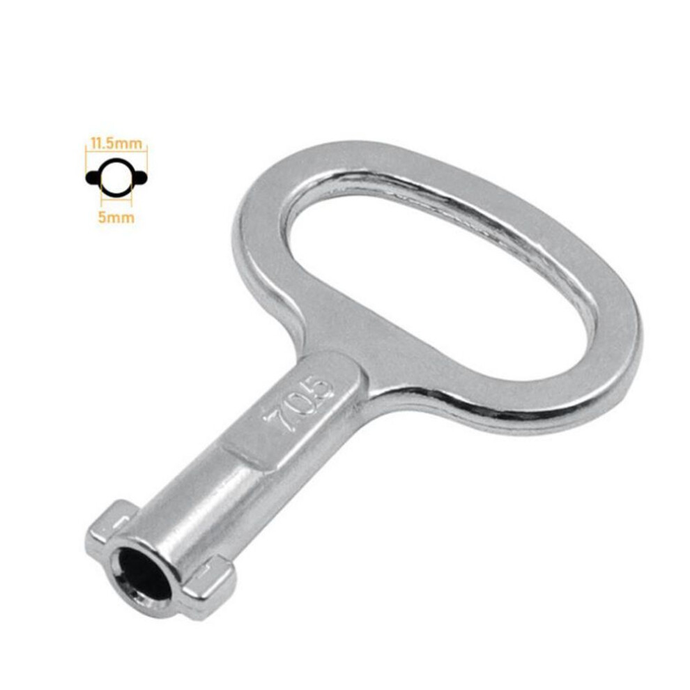 (A) 1pcs Universal Key Multifunction Wrench Metro Trains Lock Elevator Door Electric Cabinet Keys Valve Utility Plumber Triangle For Cabinets
