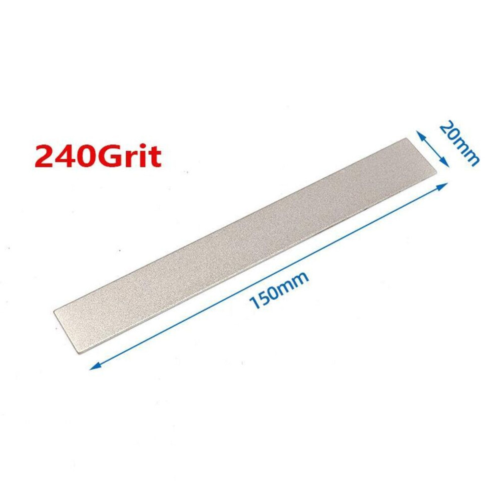 (3000Grit 150x20mm) 80 Grits To 3000 Diamond Knife Sharpening Plates Grinding Pad