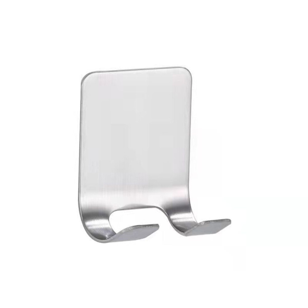 (silver, 304 steel) 1pc Stainless Steel Shaver Holder Washroom Wall Mounted Hook Razor Rack Bathroom Accessories Shelf Stand Shower Blade Man For Hanger Shaving