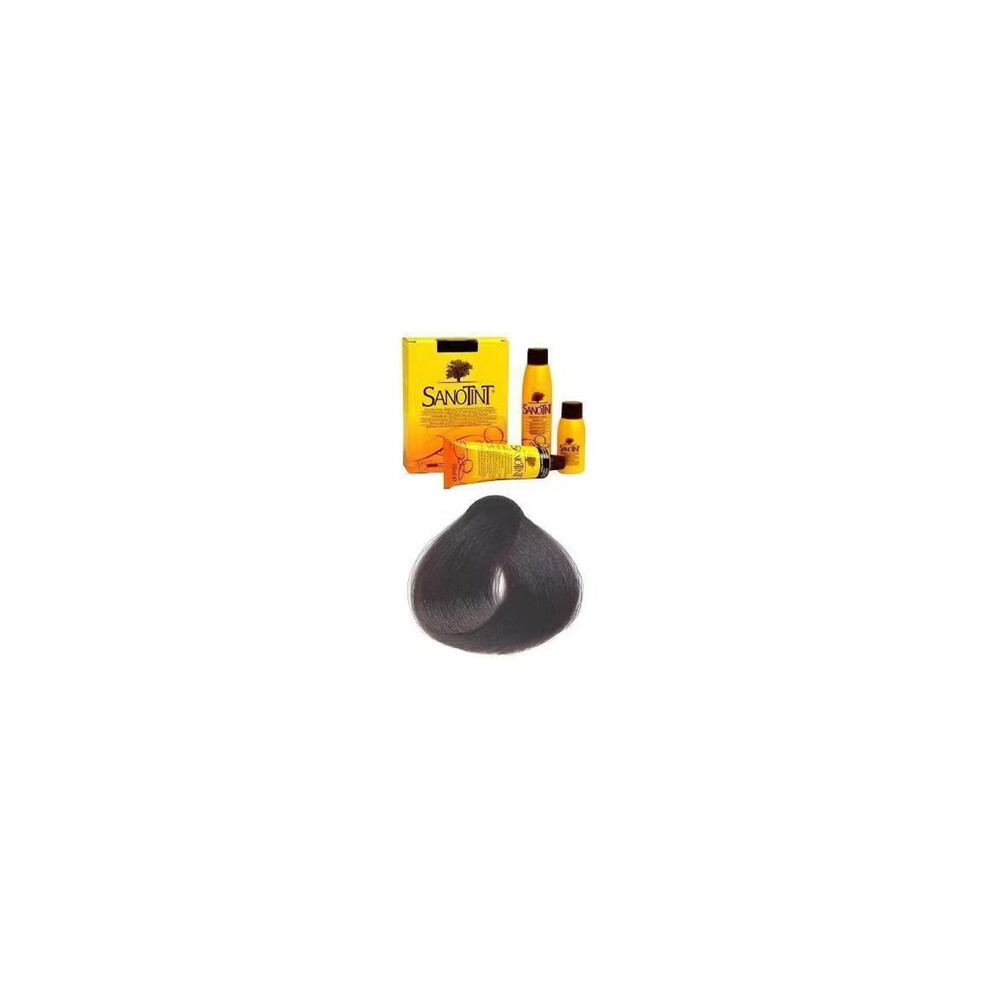 Brown Sanotint Classic Natural Permanent Hair Dye 06 Dark Chestnut, Ammonia-Free, Long-Lasting Hair Colour - 125Ml