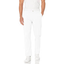 Tommy Hilfiger Herr Chino Byxor Anpassad Passform, Klar Vit 30x36