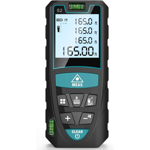 Laser Measure 50M/165ft,Digital Laser Distance Meter