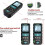 Laser Measure 50M/165ft,Digital Laser Distance Meter 6