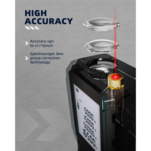 Laser Measure Device 50M, Laser Distance Meter 1