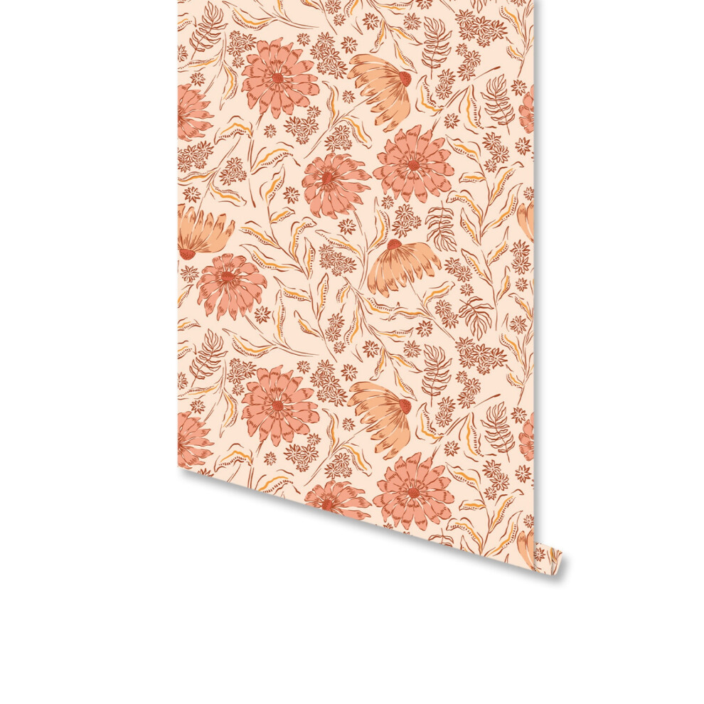 (Rw461, 45X200cm) Peel And Stick Forest Wallpaper, Self-Adhesive Wall Murals, Use As Wall Paper, Contact Paper Or Shelf Paper 6915070003841