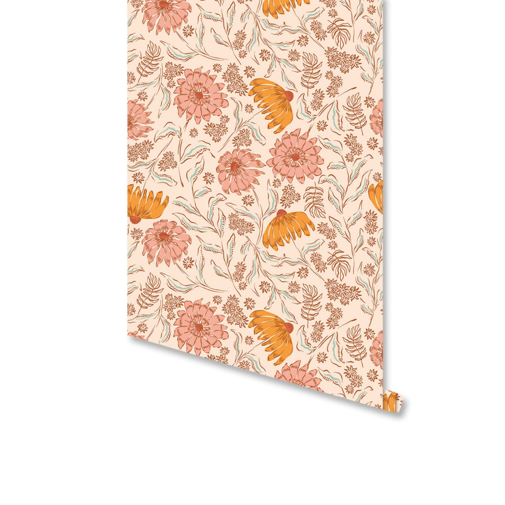 (Rw462, 45X300cm) Peel And Stick Forest Wallpaper, Self-Adhesive Wall Murals, Use As Wall Paper, Contact Paper Or Shelf Paper 6915070003872