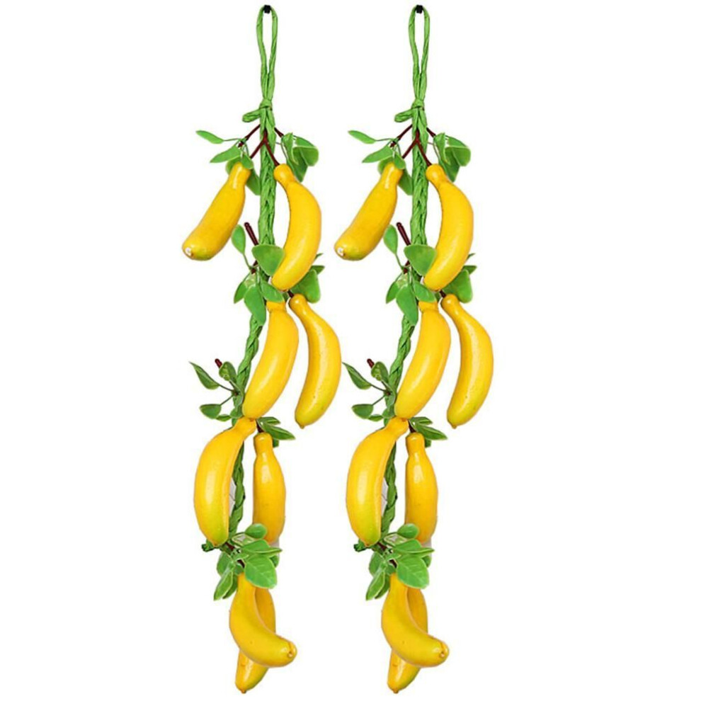 Artificial Banana Artificial Fruit Hotel Decoration Outdoor Display