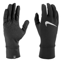 Nike Unisex- Black-L/XL Nike Mens Fleece Glove RG Black L XL 082 Black/Black/Silver L-XL UK