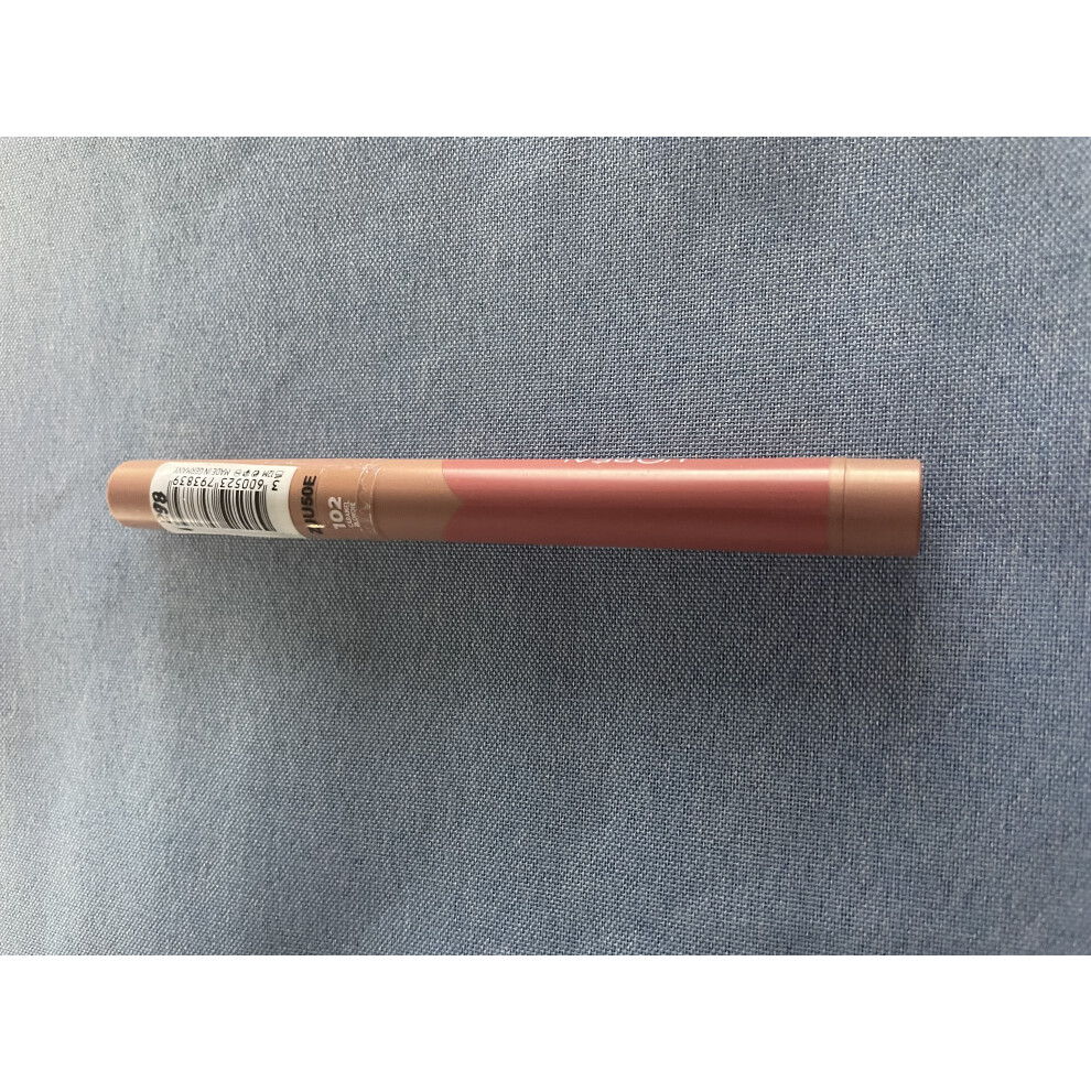 LâOrã©Al Paris (102-Caramel Blondie) Lipstick Infallible L'oreal Make Up (2,5 G)