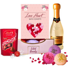 Mothers Day Gifts |Wine & Bath Bombs Hamper