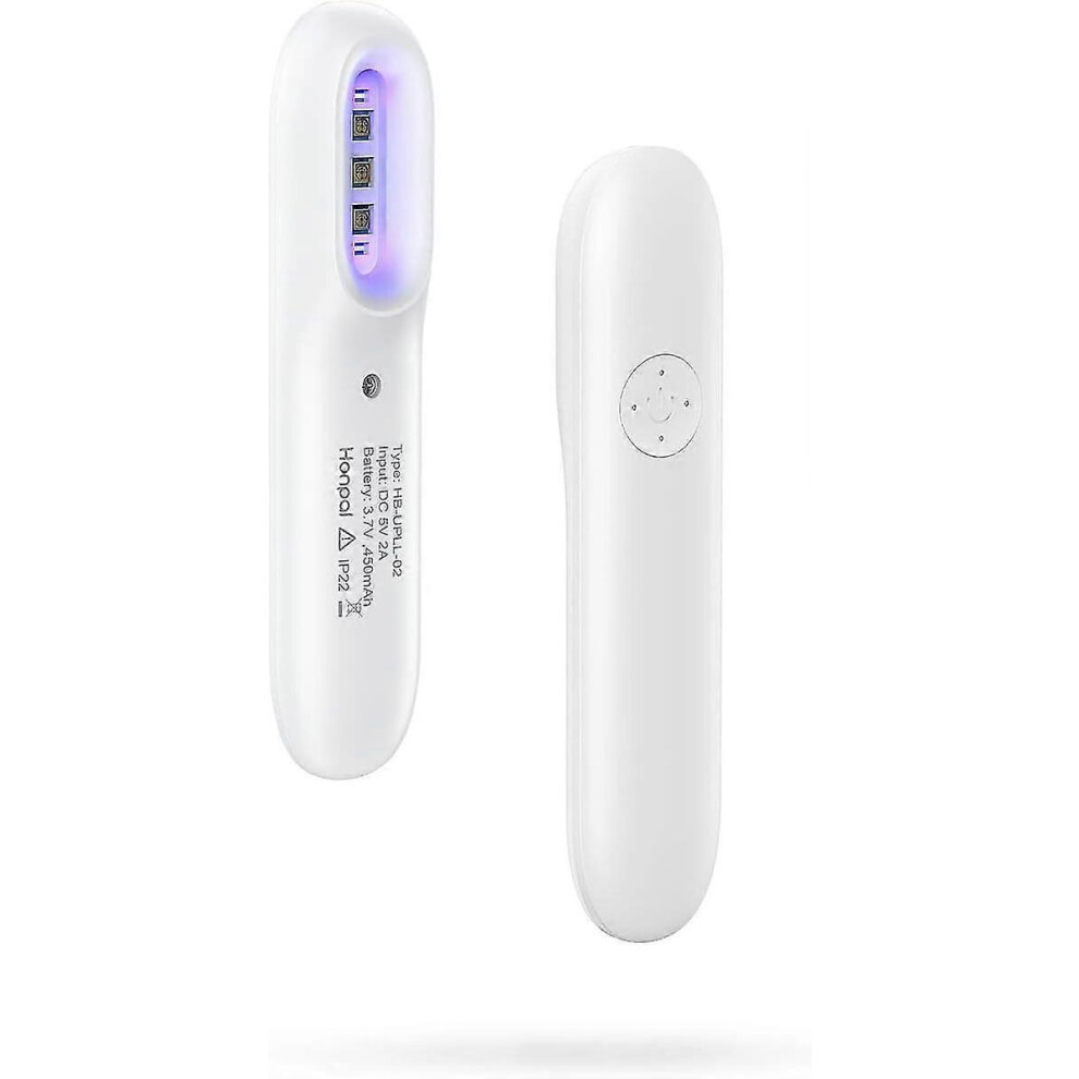 Mini lampe de stÃrilisation LED 311nm portable avec minuterie et lunettes de sÃcuritÃ pour photothÃrapie UV Ã  bande Ãtroite