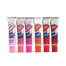 6 Pcs Lip Stain Peel Off Lip Tattoo Lipstick Peel Off Lip Magic Color Long Lasting Tattoo Peel Off Mouth Lip Gloss
