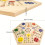 1pc hölzerne doppelseitige internationale Schachbrettspiele-Hexagonal Flying Chess Strategy Game, farbenfrohe Stücke 4