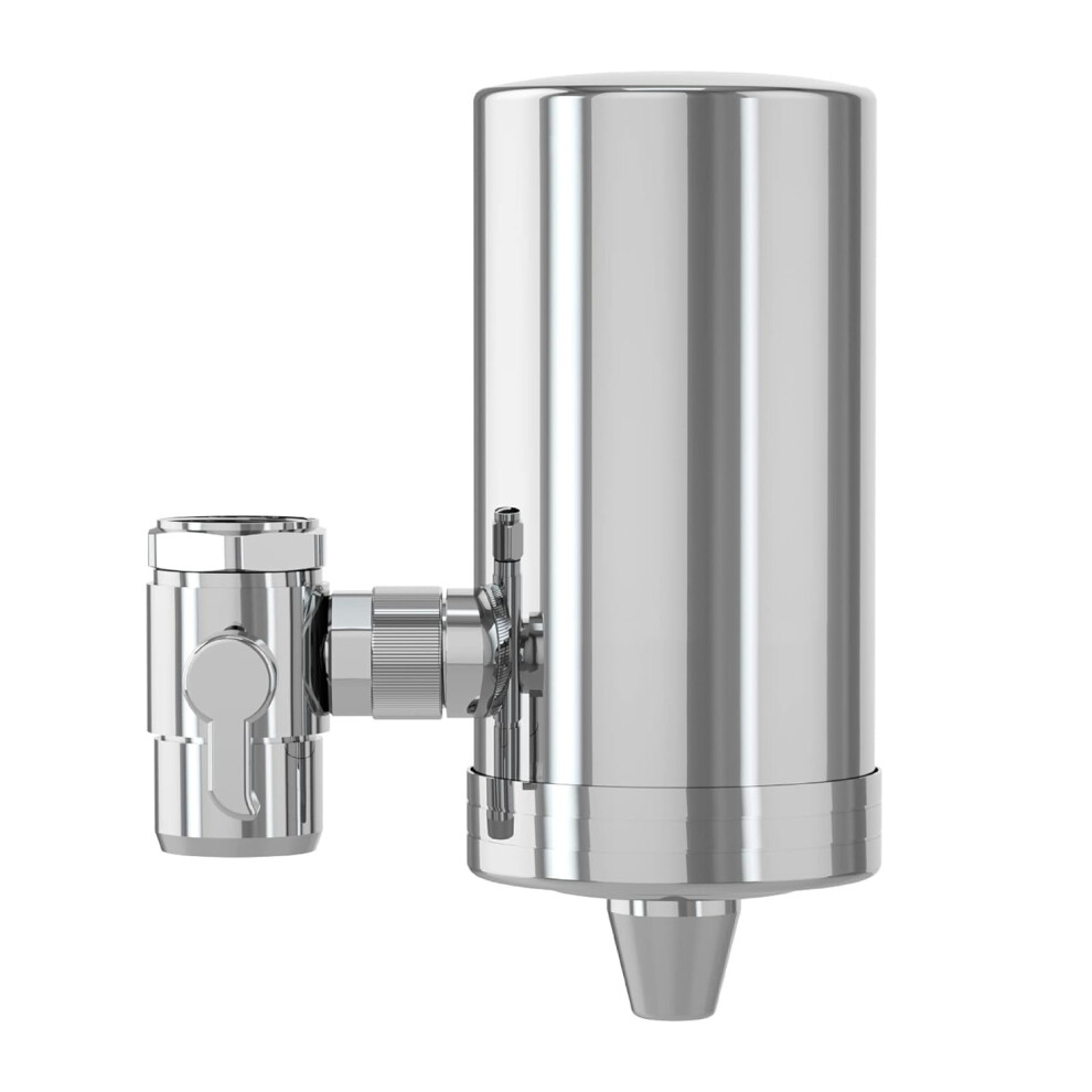 (System with 1 filter) Water filter faucet, stainless steel faucet water filter