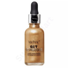Technic Liquid Highlighter Face Illuminator Bronzing Get Gorgeous 34ml