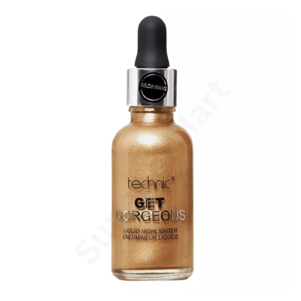 Technic Liquid Highlighter Face Illuminator Bronzing Get Gorgeous 34ml