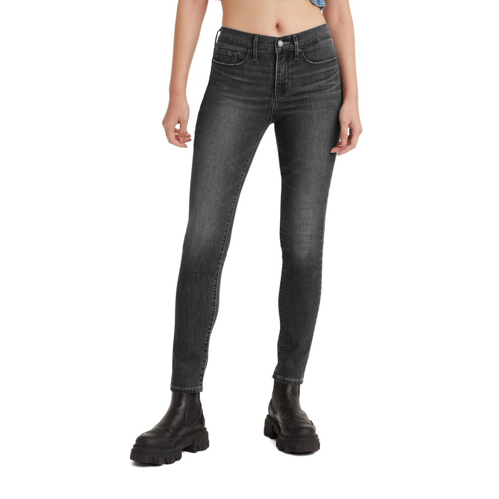 Levi's Women's 311 Shaping Skinny Jeans Standard And Plus  New Bloom Black  25 Regular