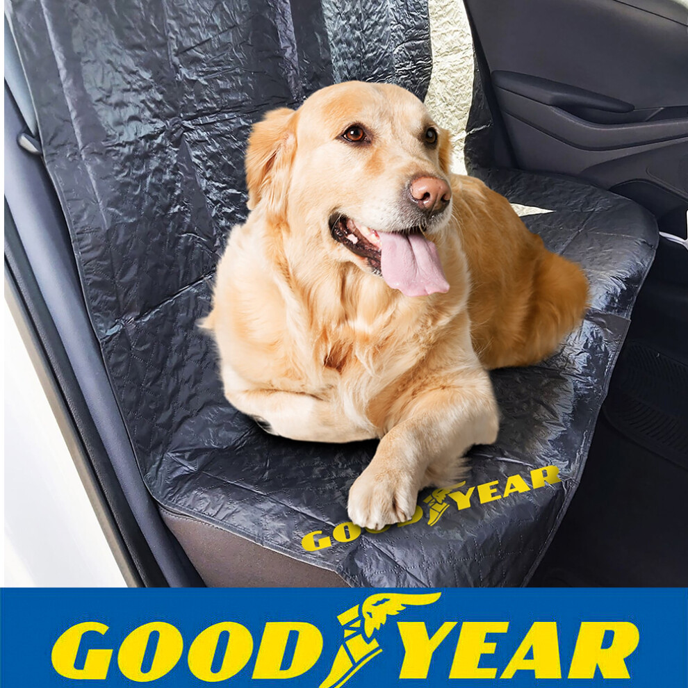 Goodyear 2-In-1 Car Seat & Boot Liner Protector Cover Bootliner Water Resistant 5055441430775