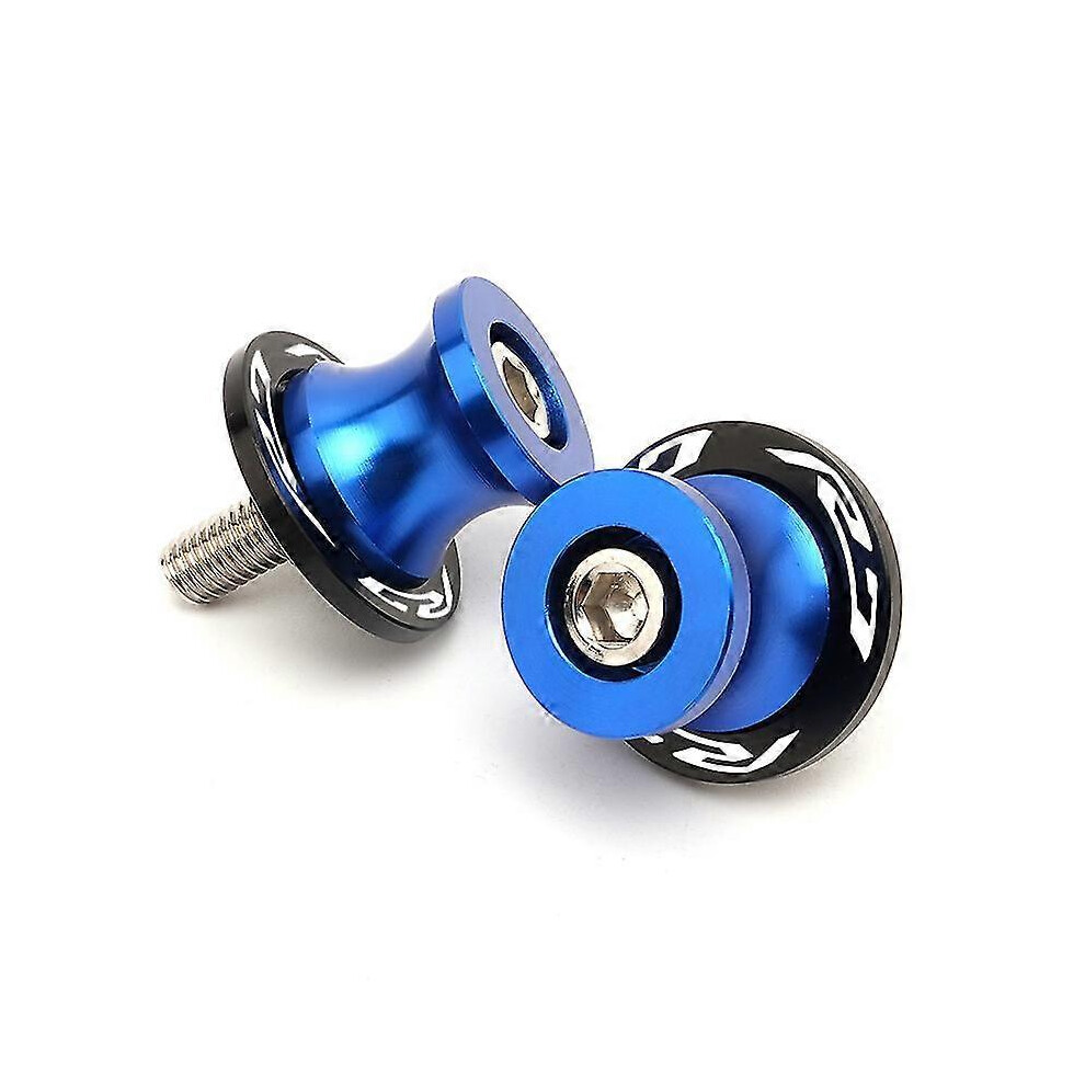 (Blue) Motorcycle Cnc Aluminum Stand Swingarm Spools Slider Stand Screw Swingarm Accessories For Yamaha Yzf-r7 Yzf R7 Yzfr7 All Year-image-OPC-PG6FSNY-NEW