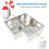 Remote Strobe Siren Alarm Kit, 120dB Loud Panic Alarm System 5