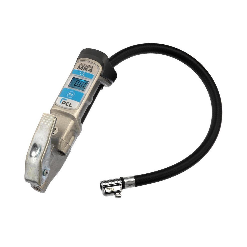 Pcl Dac404 Accura Mk4 Digital Tyre Inflator 0.53 M 21" Hose Clip-On Connector 5014875143200