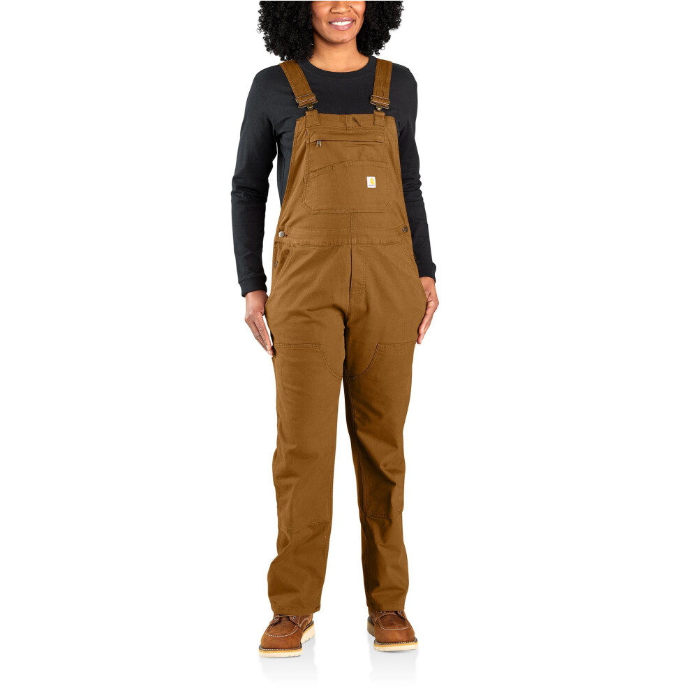 Carhartt Women's Rugged Flex Loose Fit Canvas Bib Overall Carhartt Br